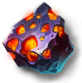 Faint celestial iron source