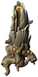 Standard petrified rootwood