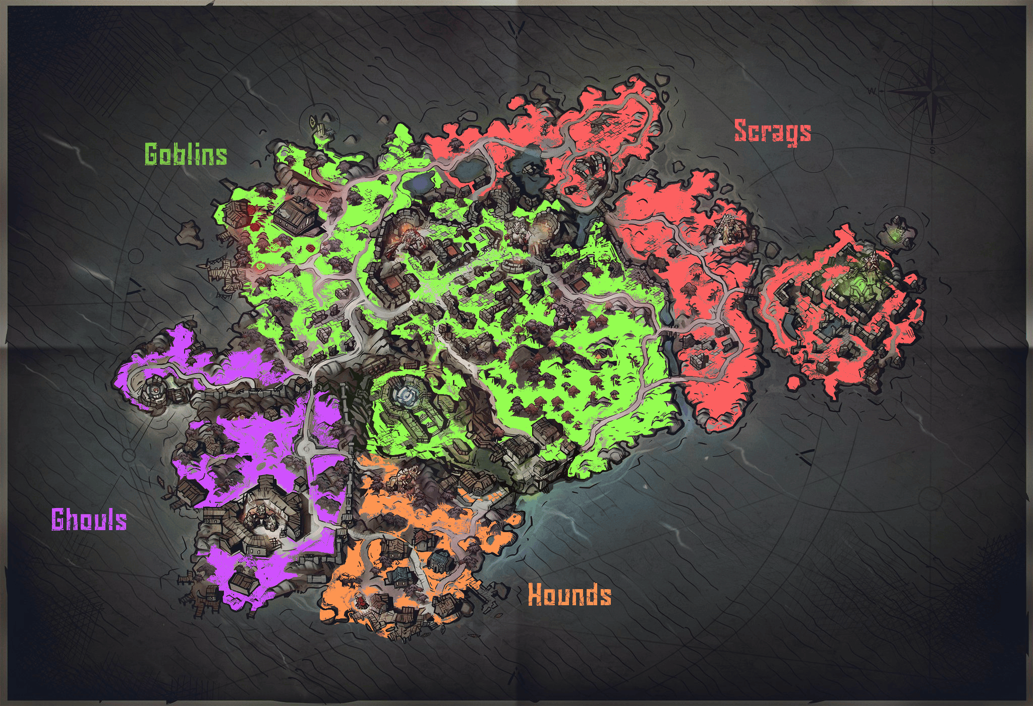 Prison Island Map