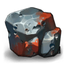 Faint celestial iron source