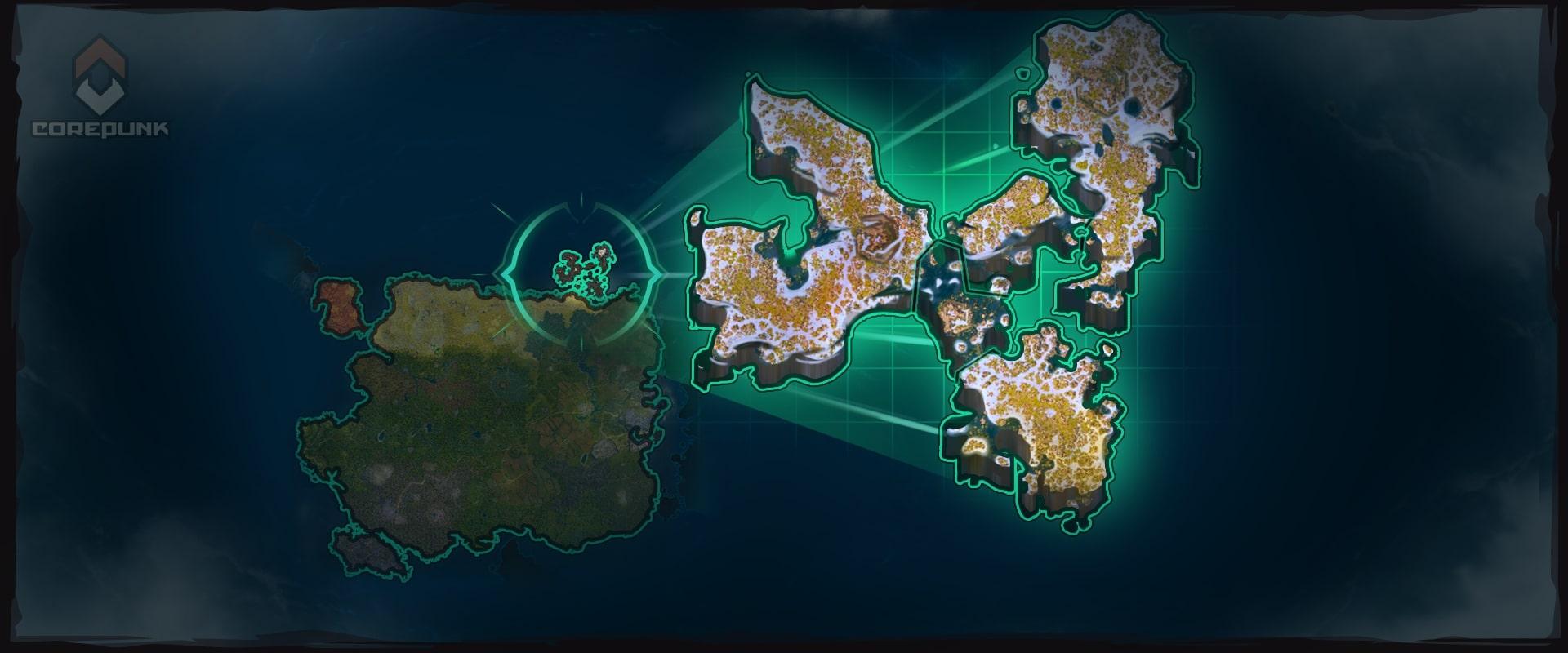 Pirate Island Map