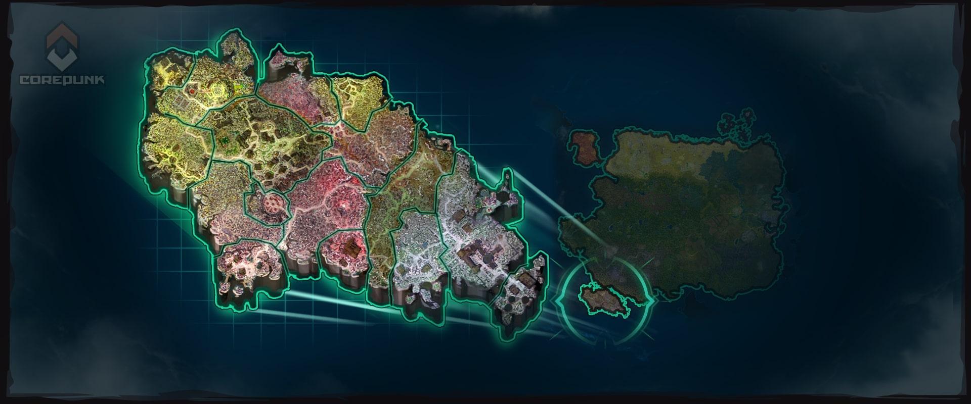 Prison Island Map
