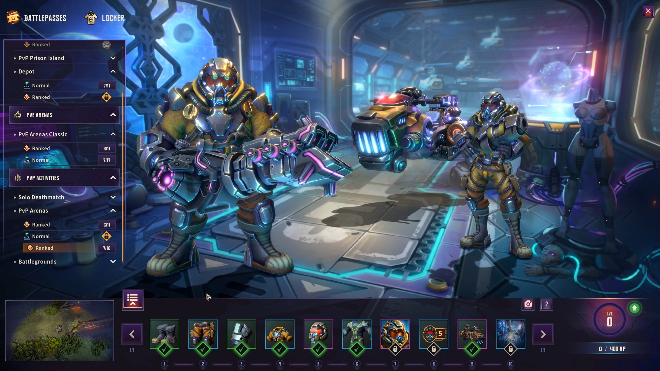 Arena Battle Pass