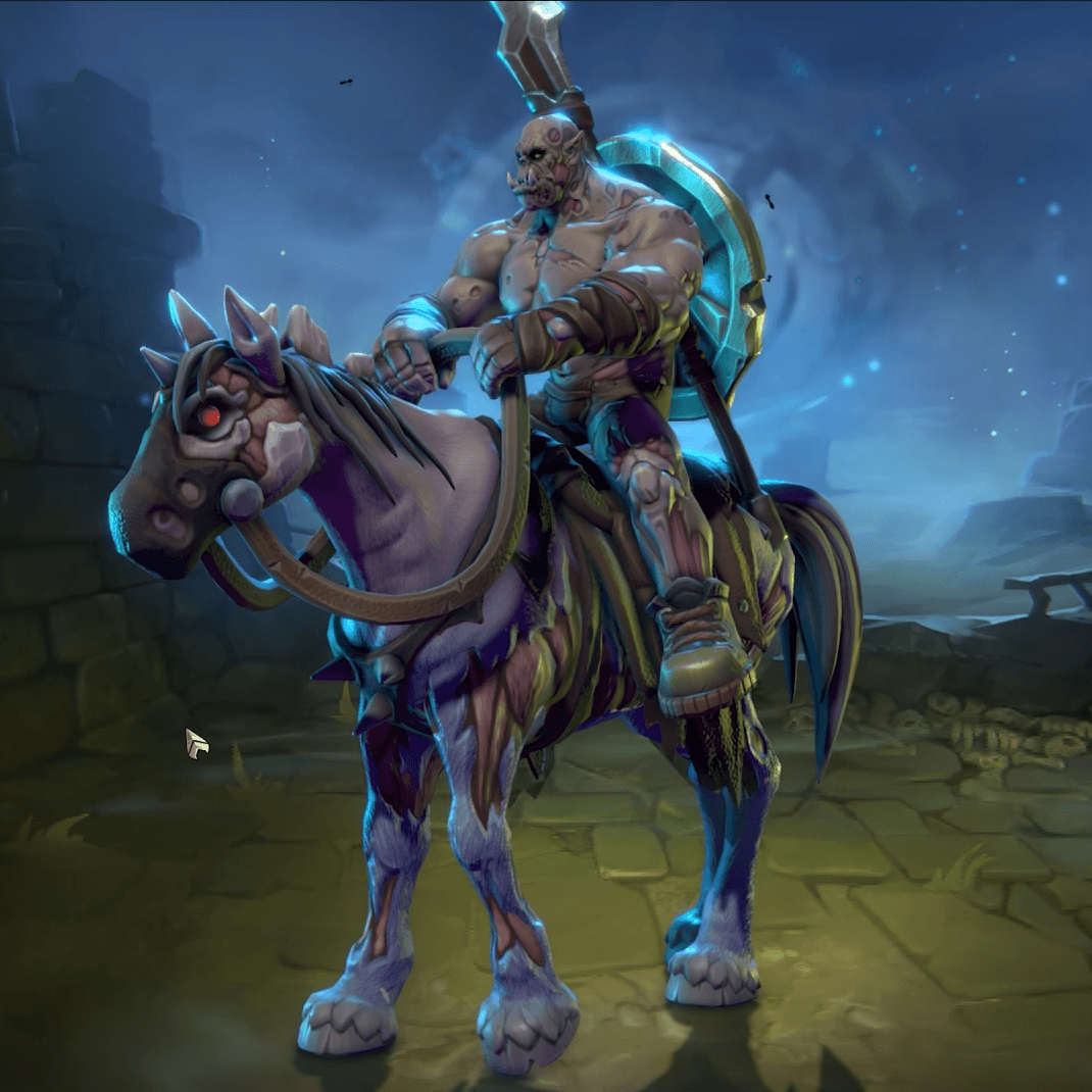 Spectral Undead Horse Mount