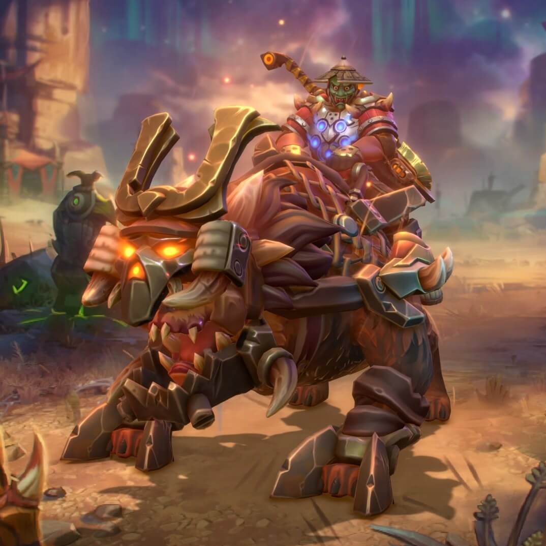 Twin-Headed Magma Beast Mount