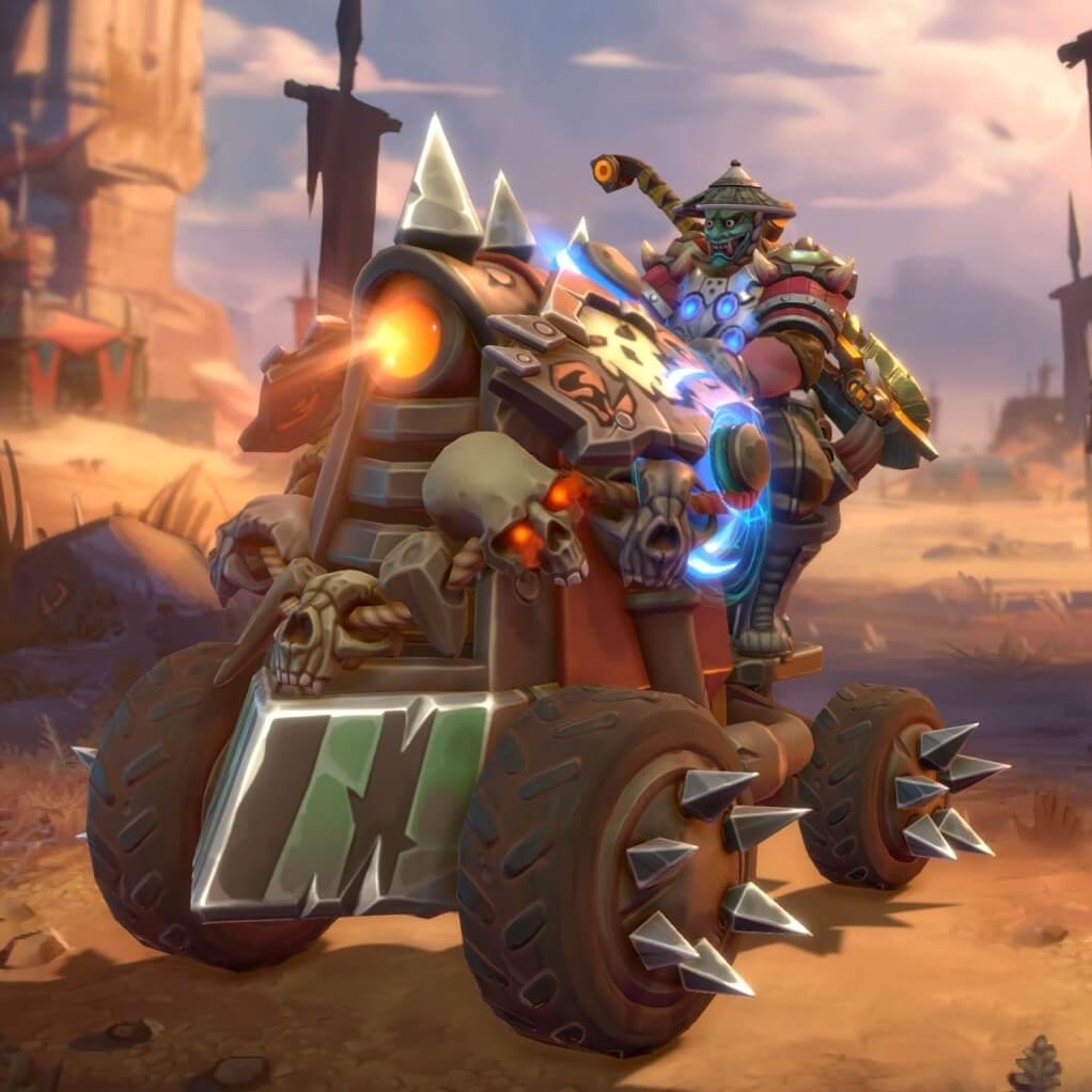 Spiked Wasteland Buggy Mount