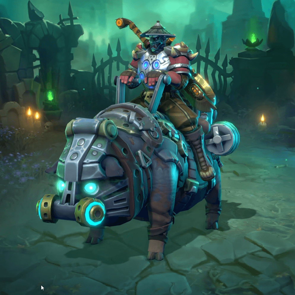 Mechanized Tortoise Mount